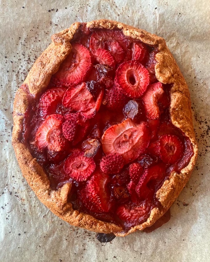 Featured image for “Strawberry Galette”