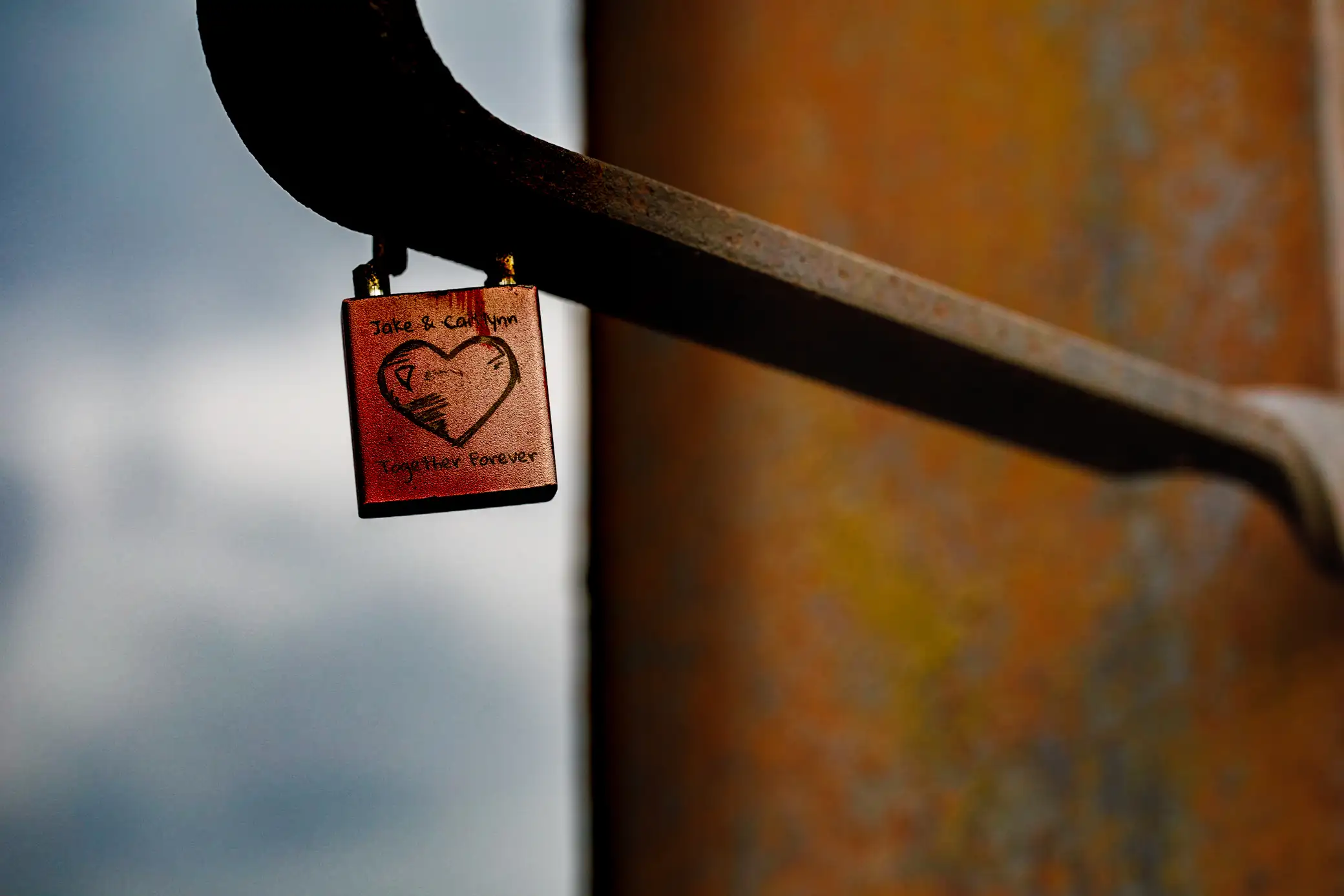Love locks in Harper's Ferry WV | Photo by David Rice | Instagram: @peopleplatesandplanet